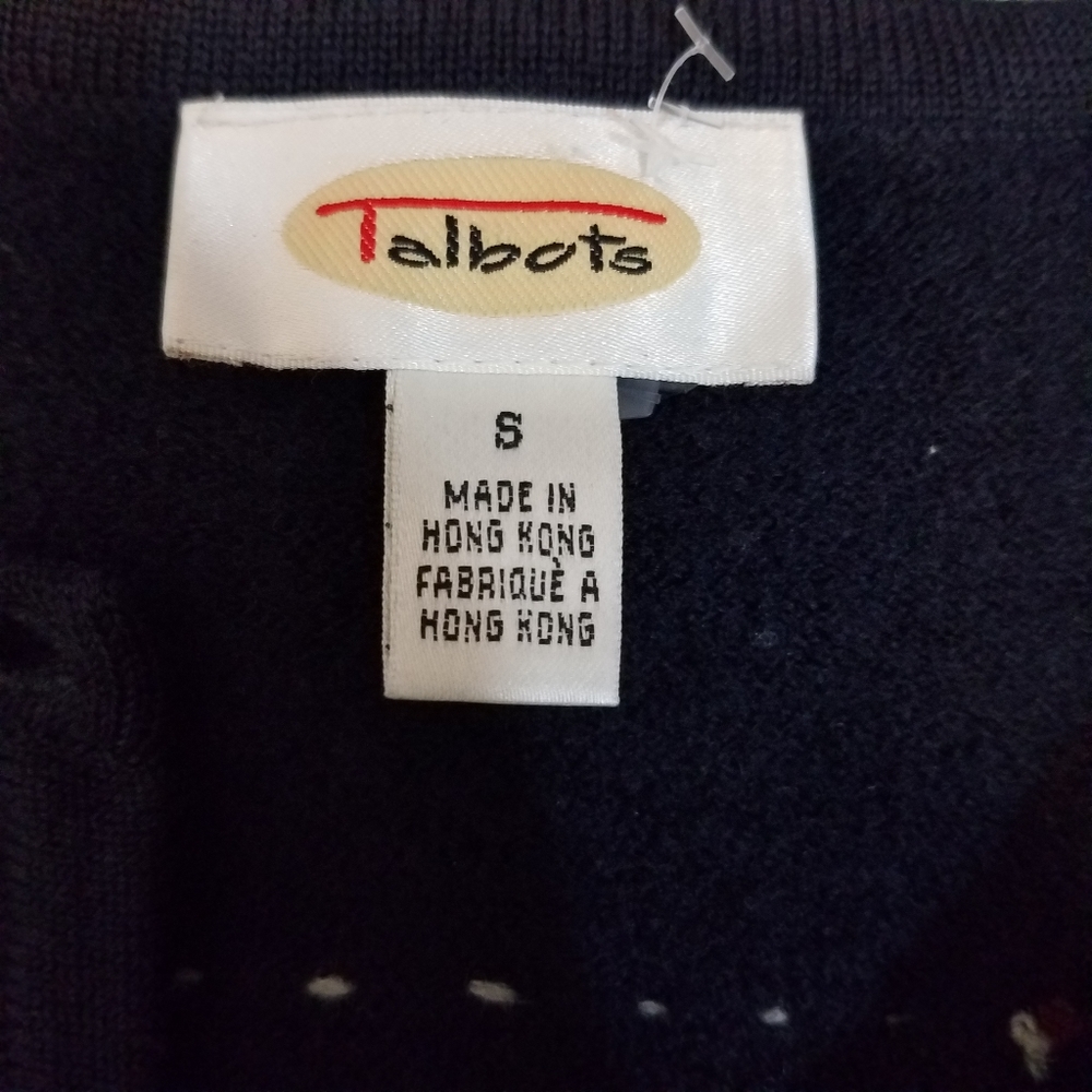 Talbots Patchwork Grandma Cardigan - image 6